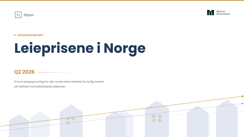 Forsiden av Husleiebarometeret Q2 2026